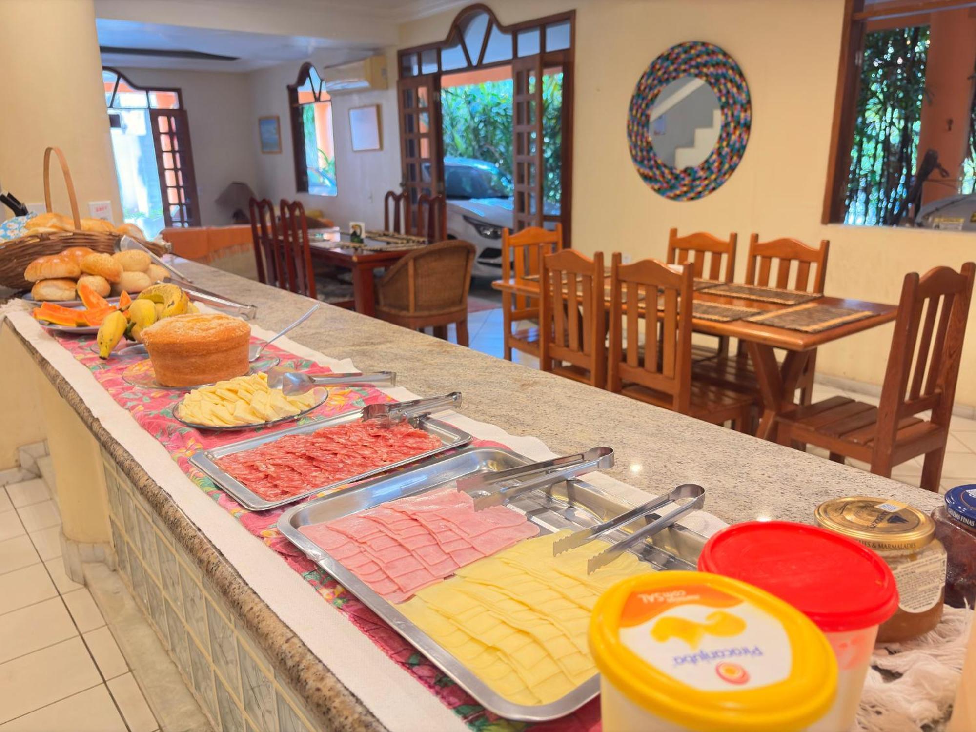 Terra Do Sol Pousada E Hostel ปอร์โตเซกูโร ภายนอก รูปภาพ